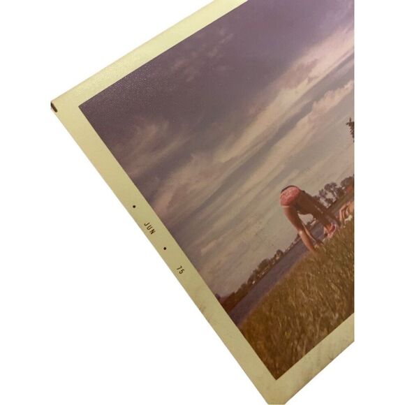 1975 Vintage Polaroid Photograph Picture Snapshot Photo Sunbathing Tanning - Picture 5 of 7